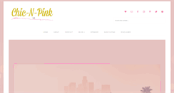 Desktop Screenshot of chicnpink.com